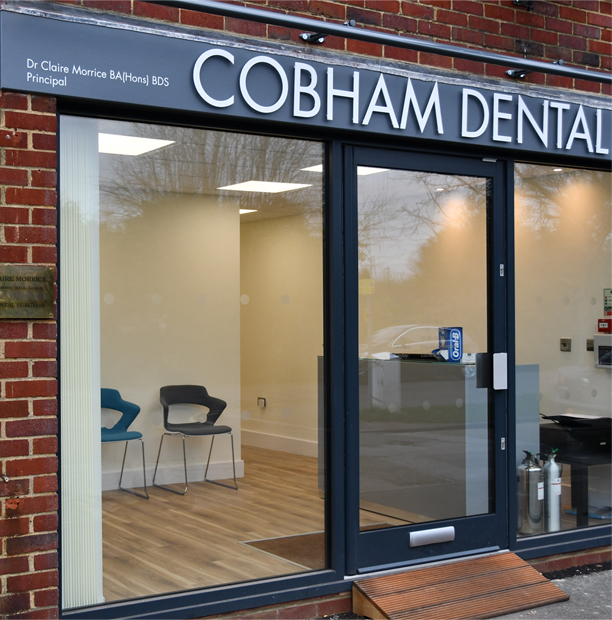 Front of Cobham Dental
