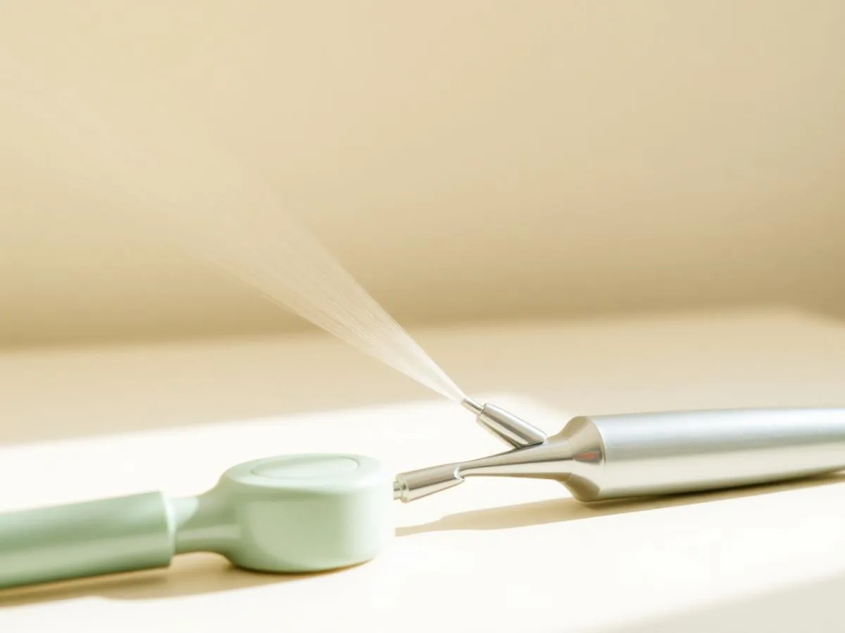 EMS Airflow hygiene handpiece in use at Cobham Dental